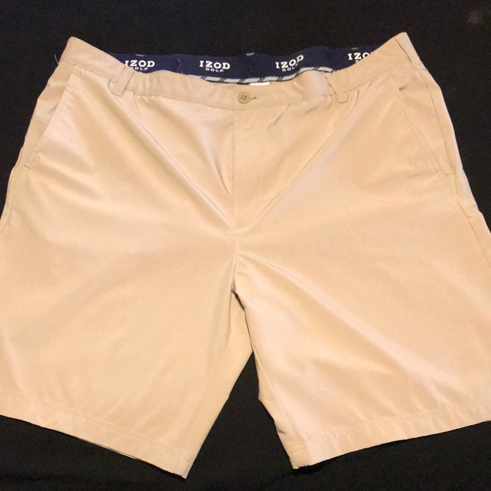 Mens Izod Swingflex Golf Shorts-EUC